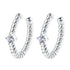 Zirkonia Ear Cuff Kordeldesign Sterlingsilber