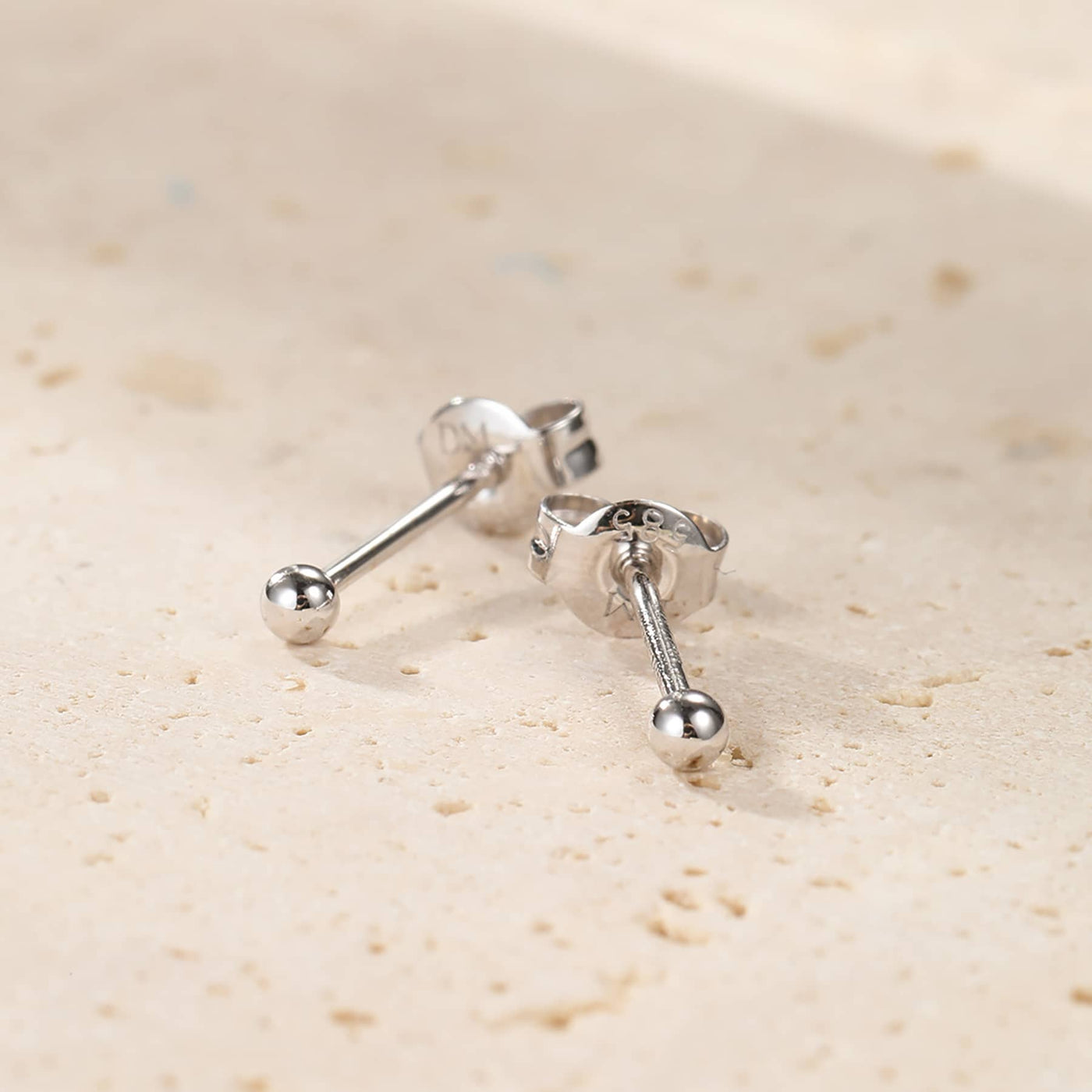 Glint Stud Earrings 14K Gold