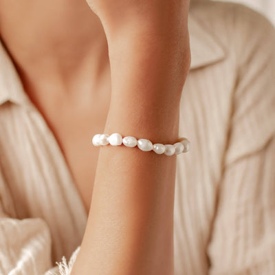 Grace Pearl Bracelet Sterling Silver