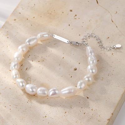 Grace Pearl Bracelet Sterling Silver