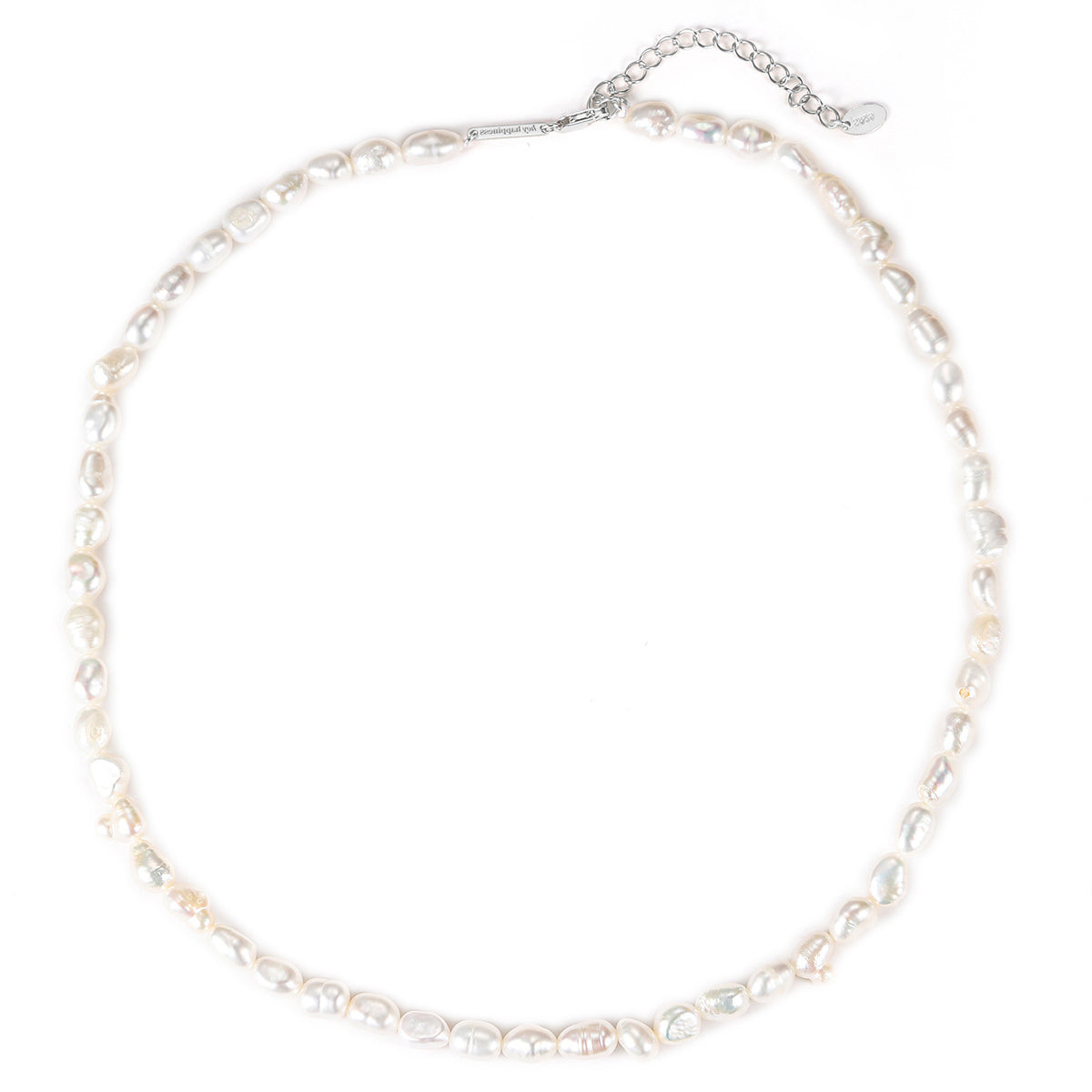 Collier Perle Grace Sterling Argent