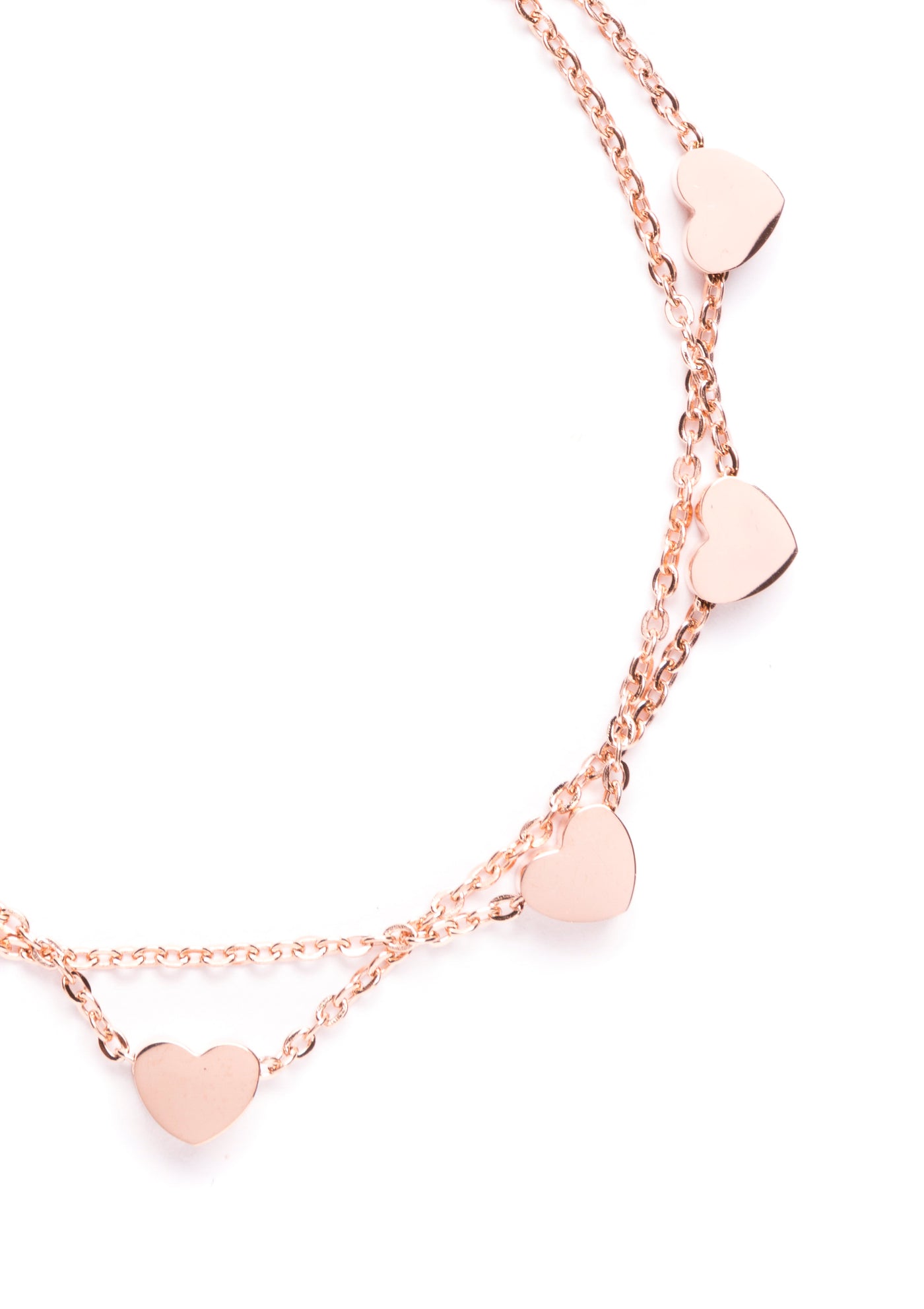 Pulsera Delicada Amor en Oro Rosa