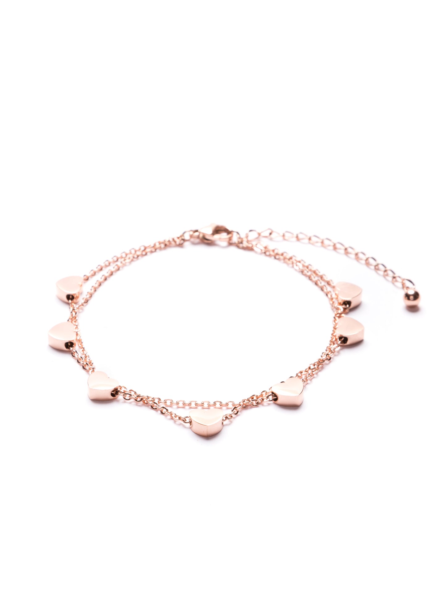 Pulsera Delicada Amor en Oro Rosa