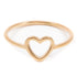 Herz Ring in Gold