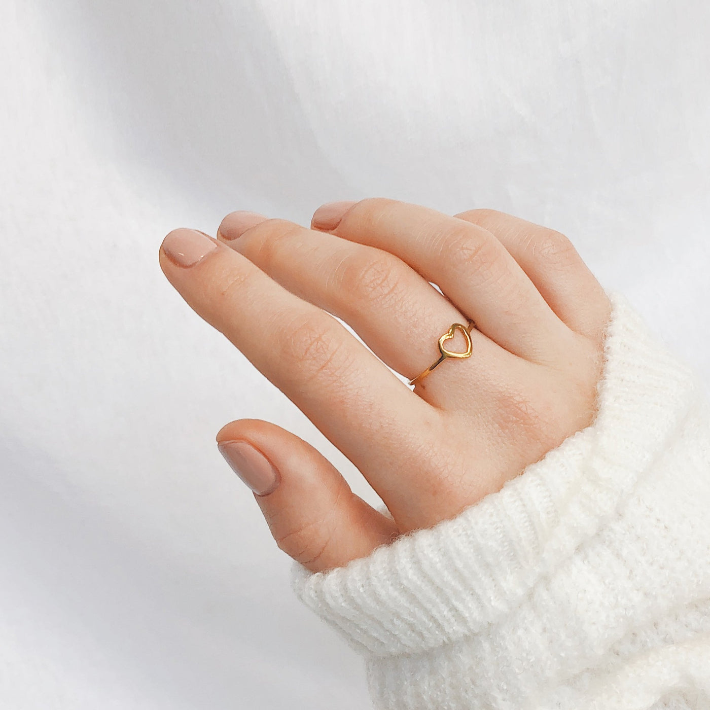 Herz Ring in Gold