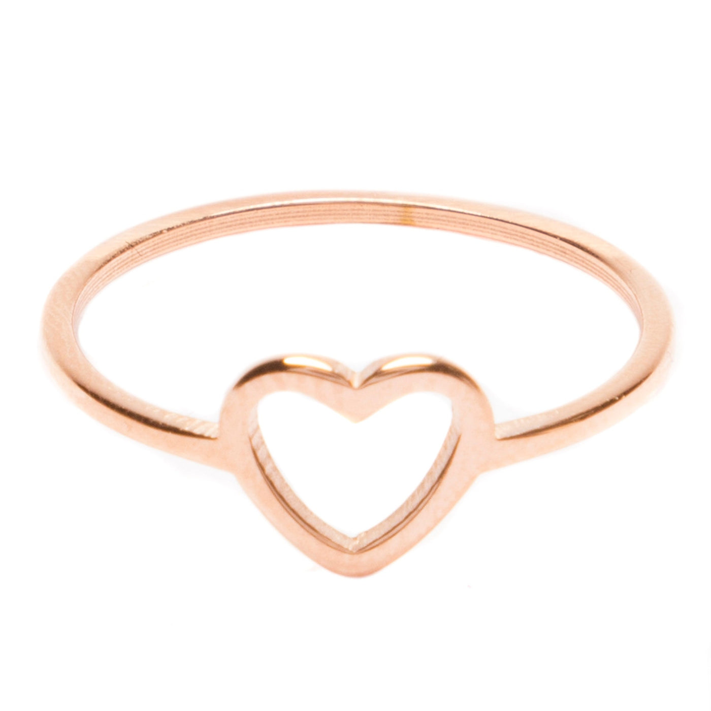 Heart Ring Rose Gold