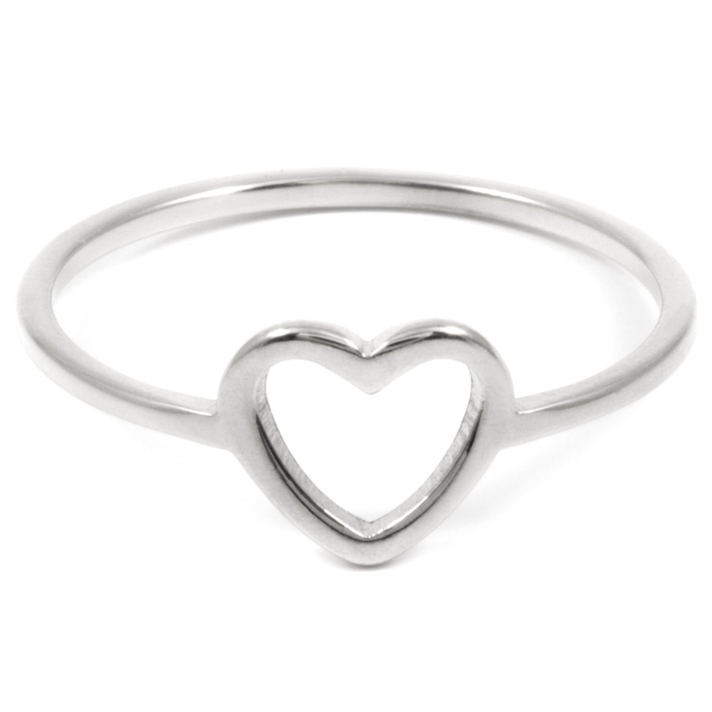 Heart Ring Silver