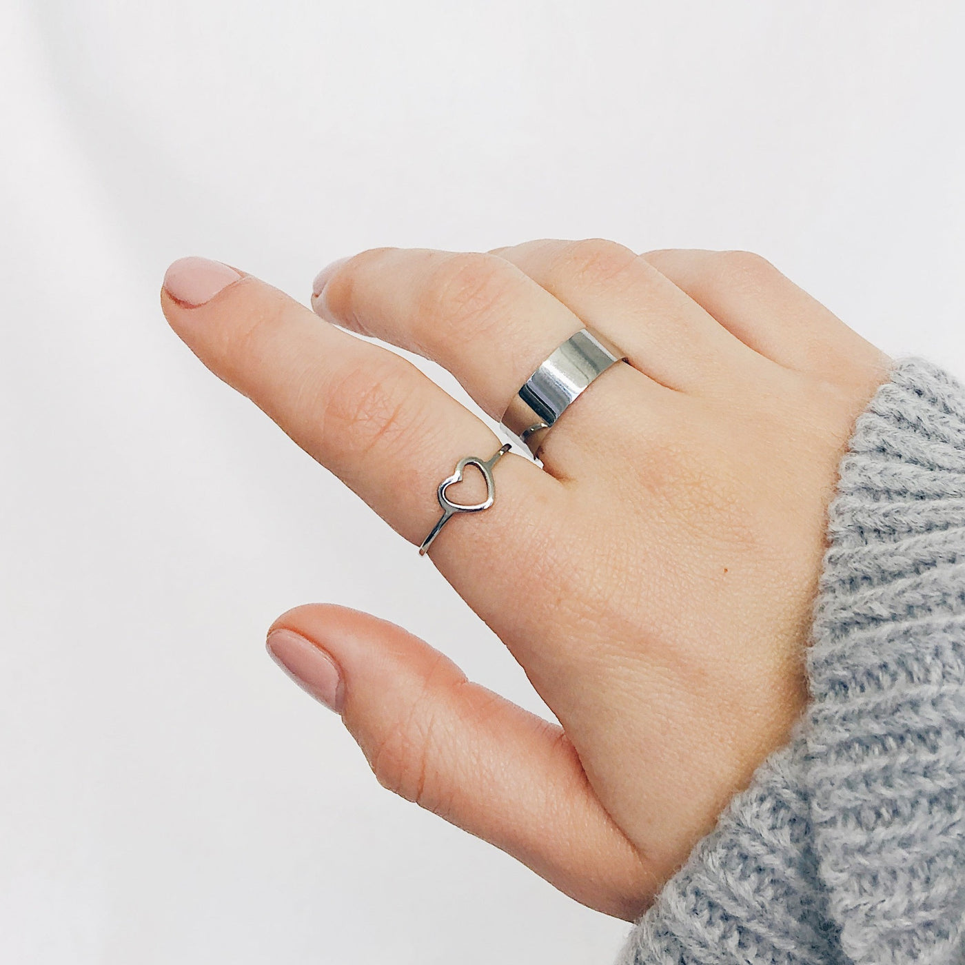 Bague Coeur en Argent