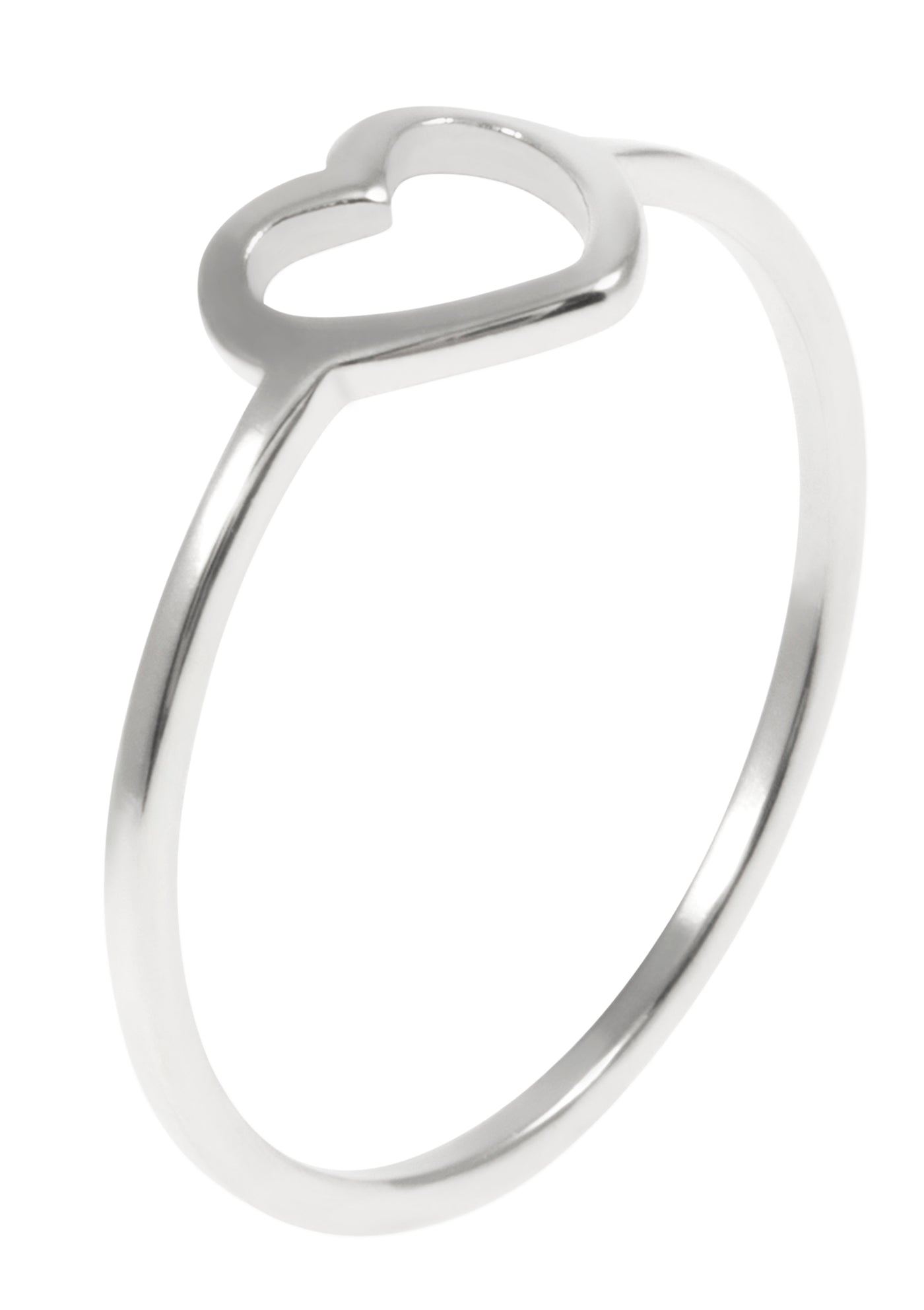 Heart Ring Silver