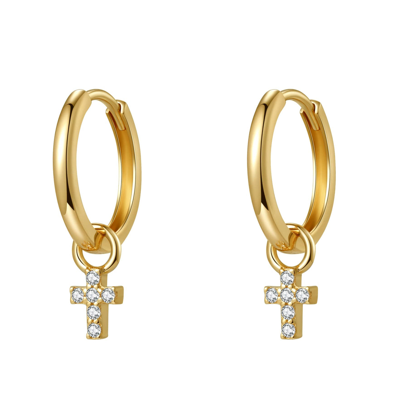 Pendientes Aro Esperanza Oro Macizo 14K