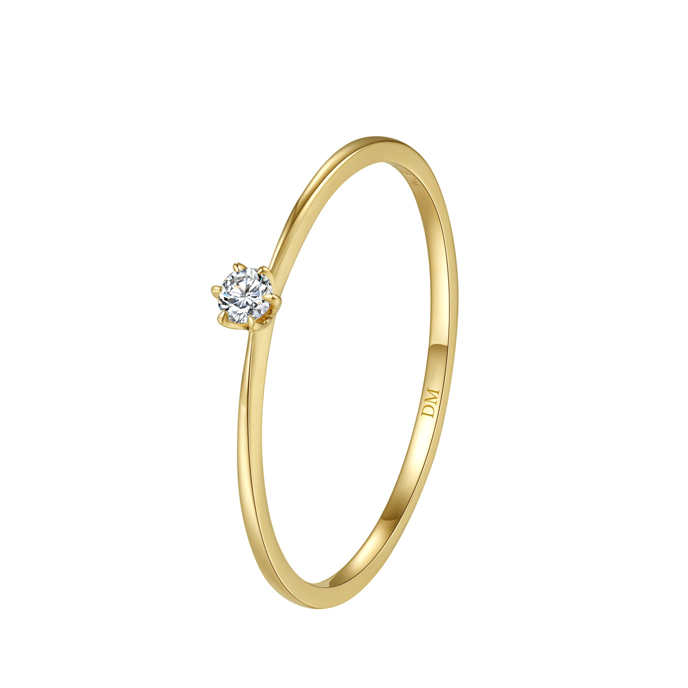 Unendliches Glück Diamant Ring 14K Gold