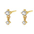 Infinite Stud Earrings 14K Gold