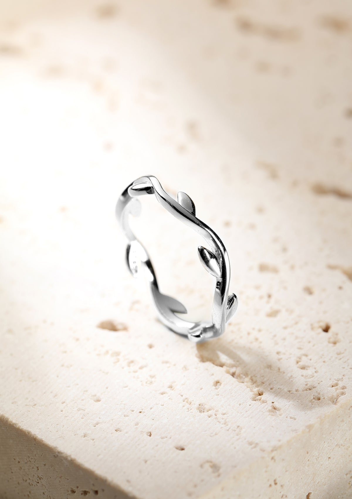 Laurel Ring Sterling Silver