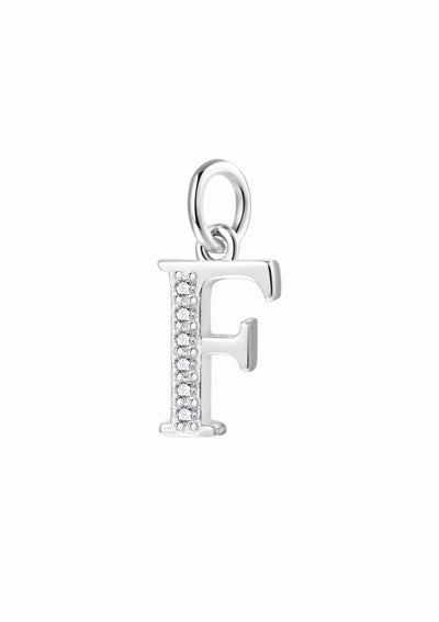 Letter Pendant Sterling Silver