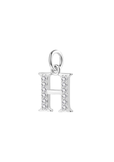 Letter Pendant Sterling Silver