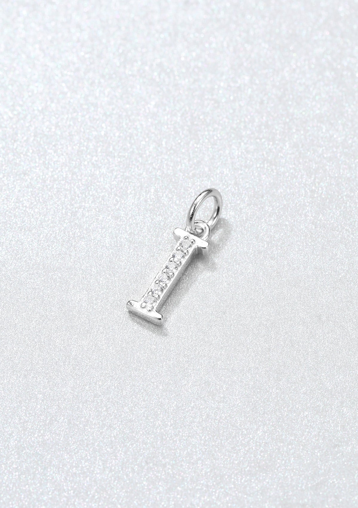 Letter Pendant Sterling Silver