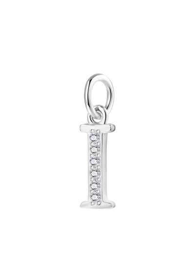 Pendentif Lettre Sterling Argent