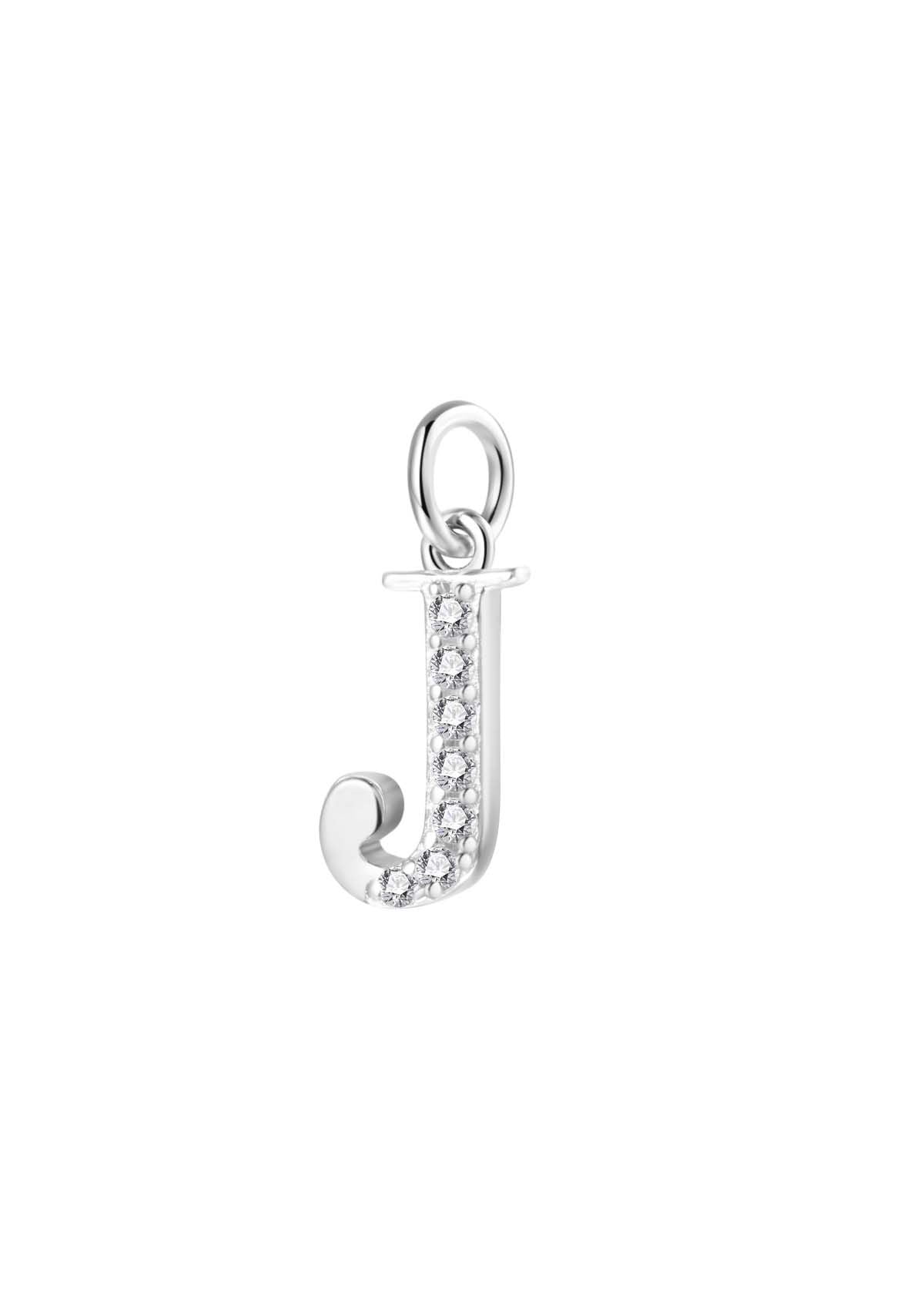 Letter Pendant Sterling Silver