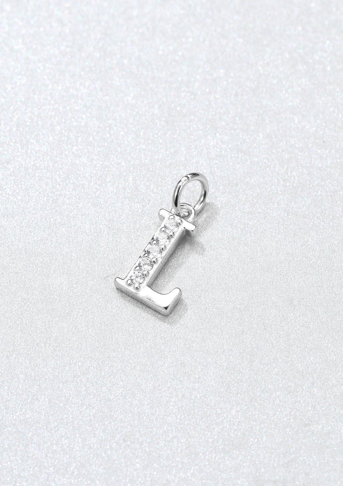 Pendentif Lettre Sterling Argent