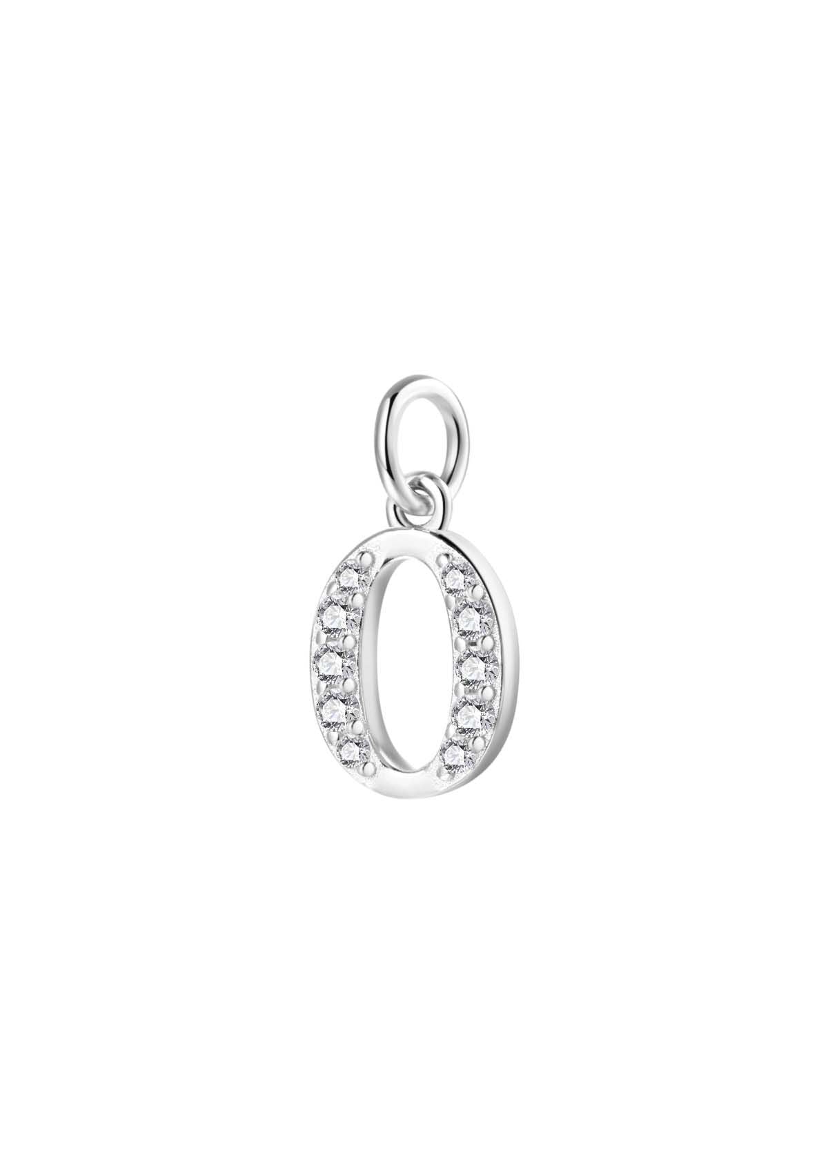 Letter Pendant Sterling Silver