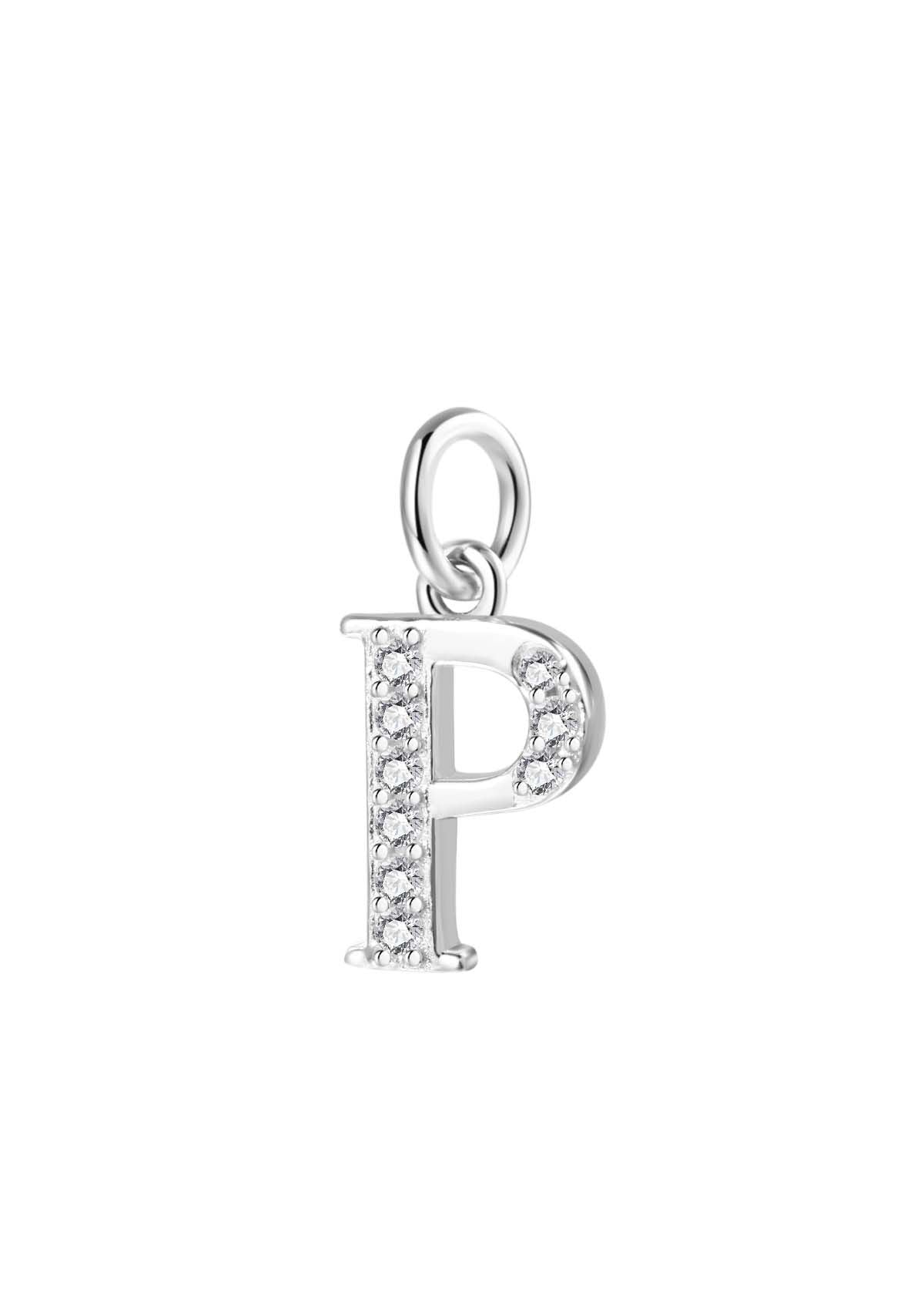 Pendentif Lettre Sterling Argent