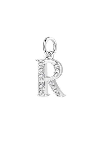 Letter Pendant Sterling Silver