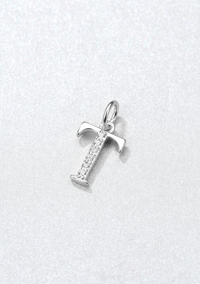 Pendentif Lettre Sterling Argent