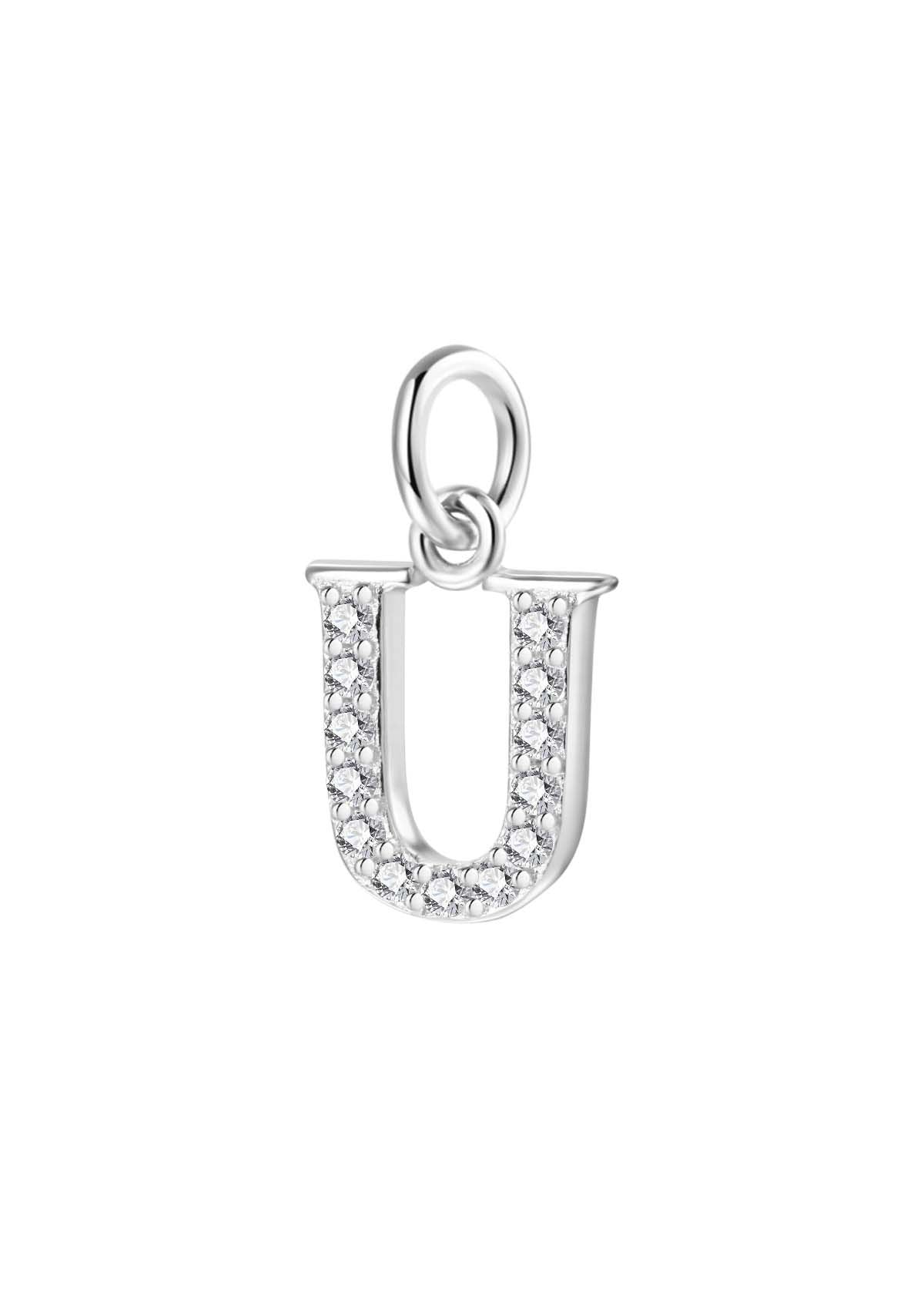 Pendentif Lettre Sterling Argent