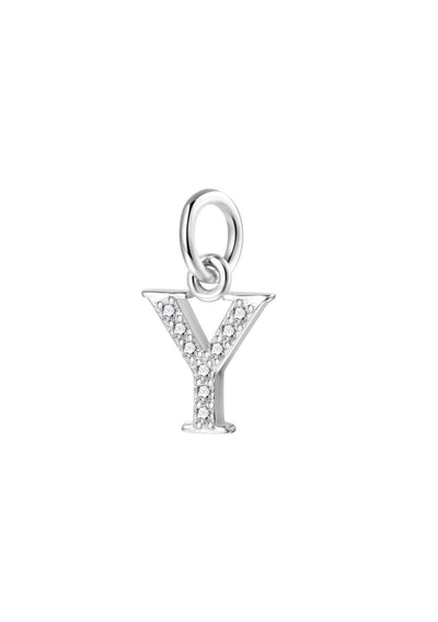 Pendentif Lettre Sterling Argent