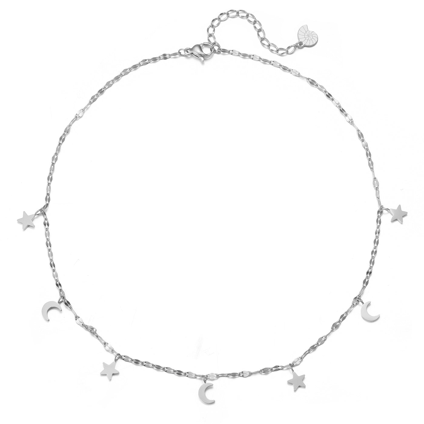 Choker Étoile et lune Waterproof