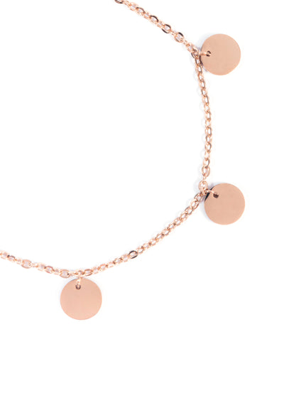 Multi Circles Bracelet Rose Gold