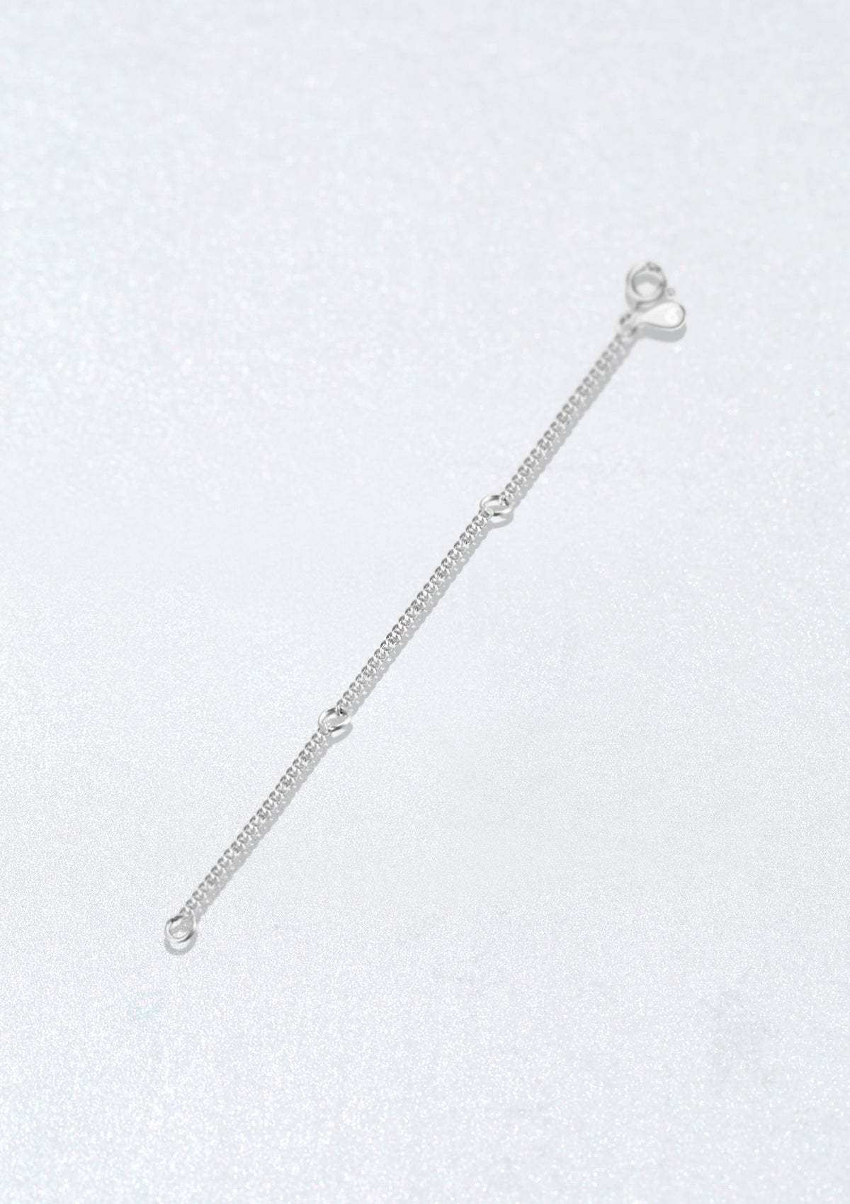 Extension de Collier Sterling Argent en Or