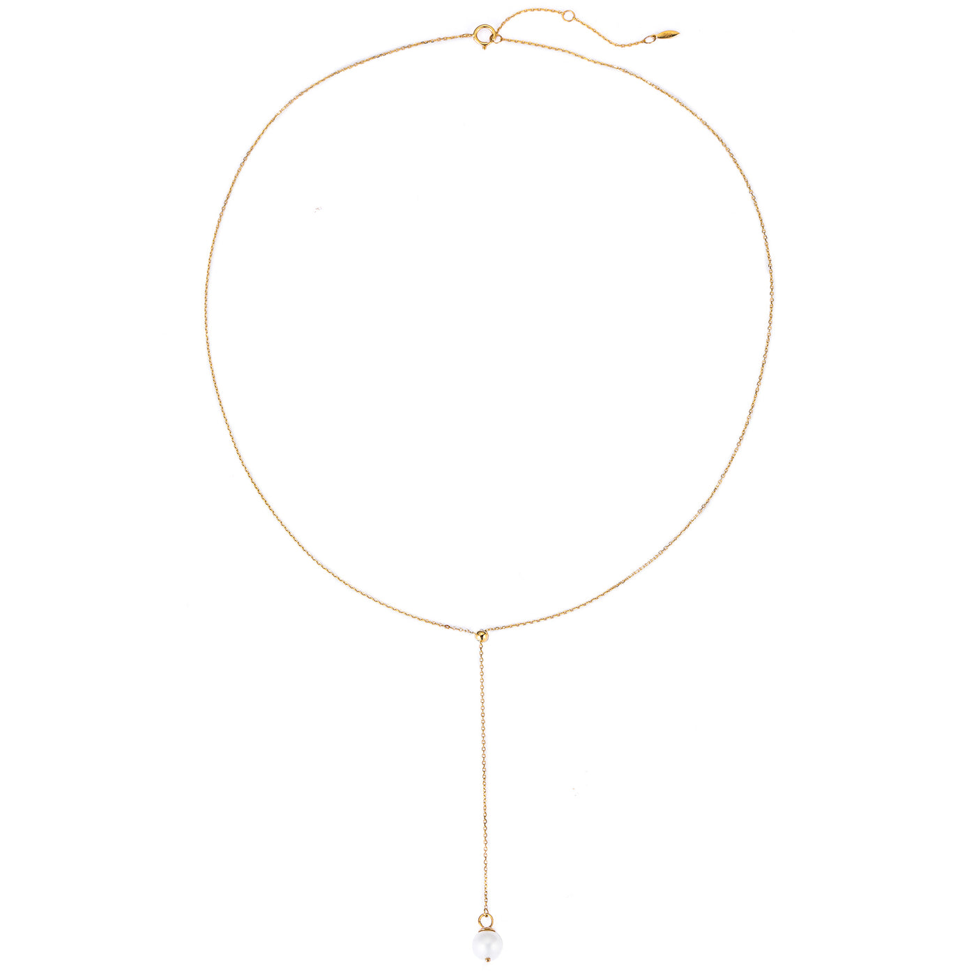 New Beginnings Pearl Necklace 14K Gold