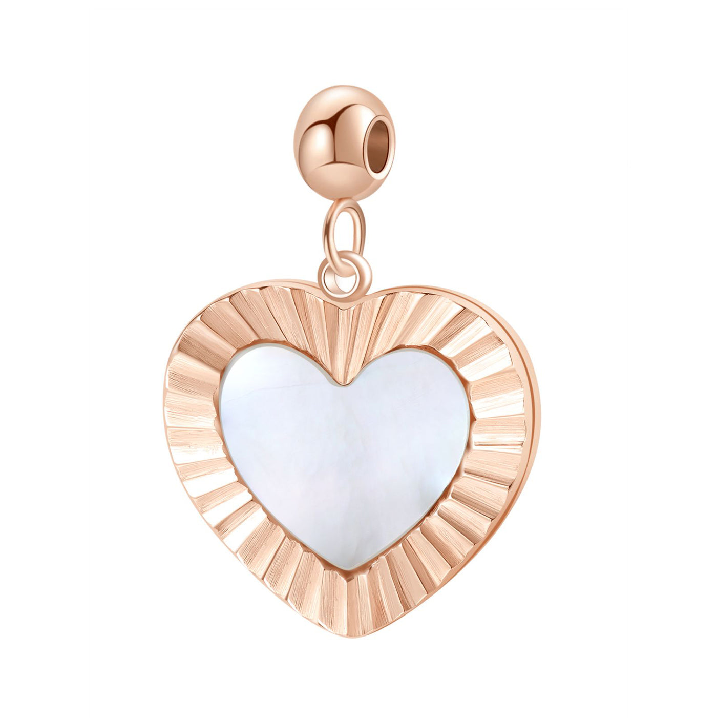 Shining Heart Pendant Gold