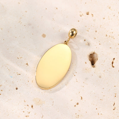 Shining Oval Pendant