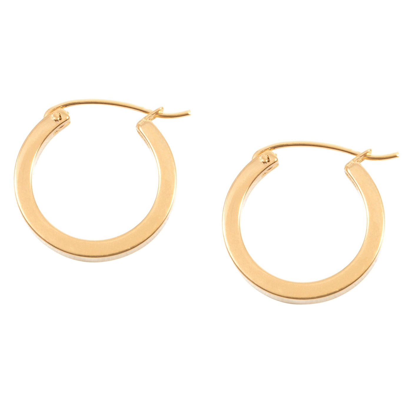 Small Hoop Earrings Gold