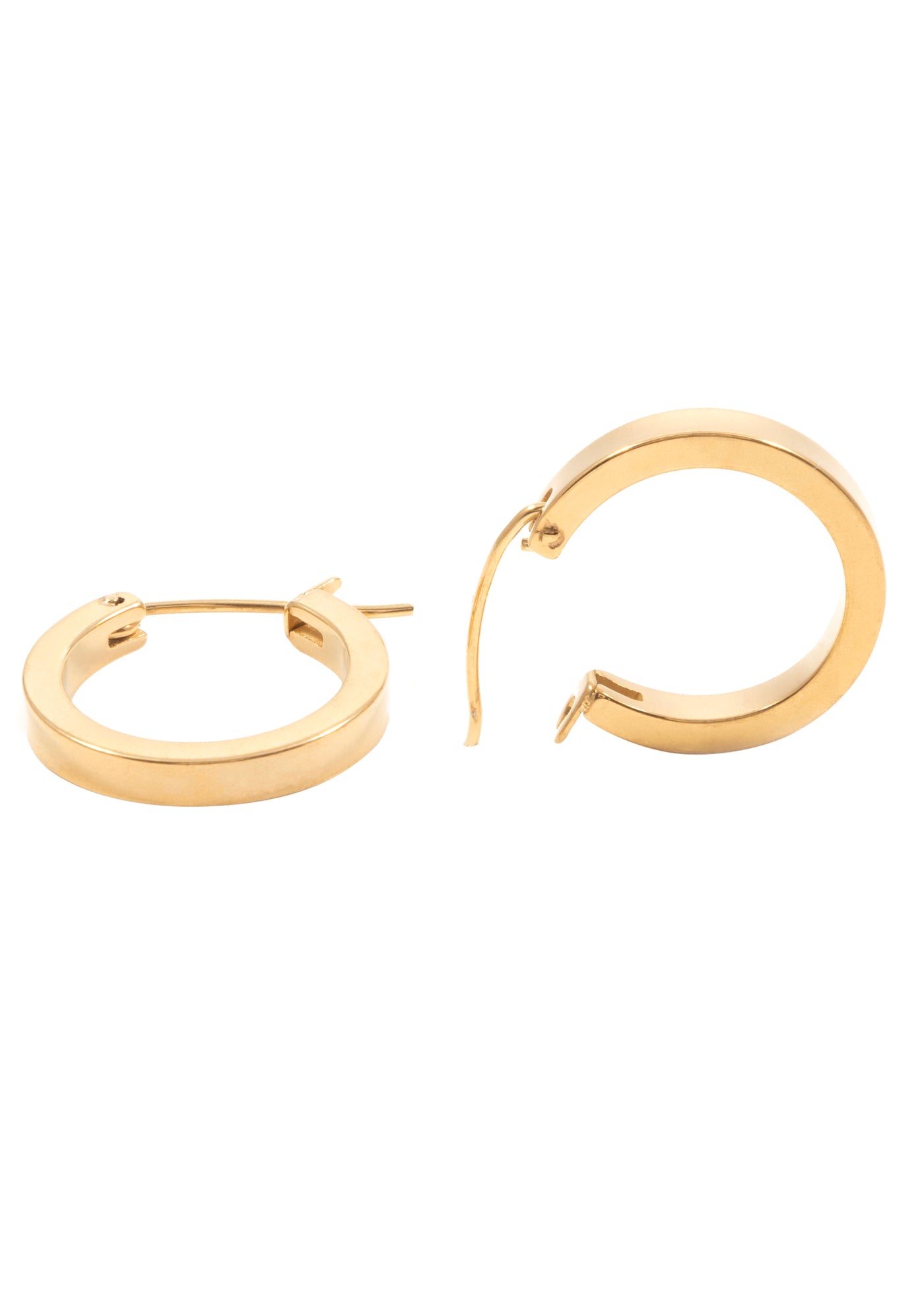 Small Hoop Earrings Gold