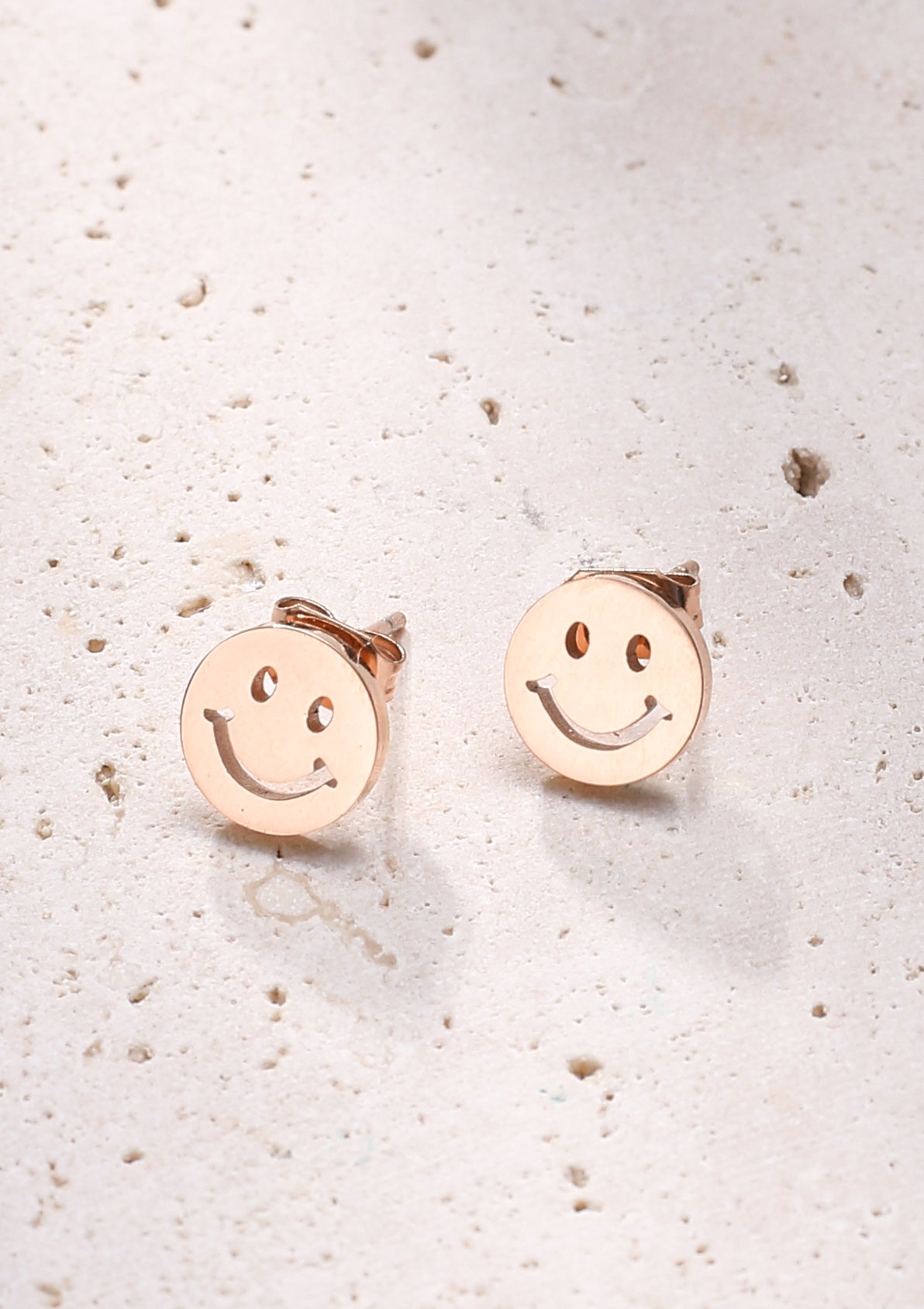 Smiley Face Stud Earrings