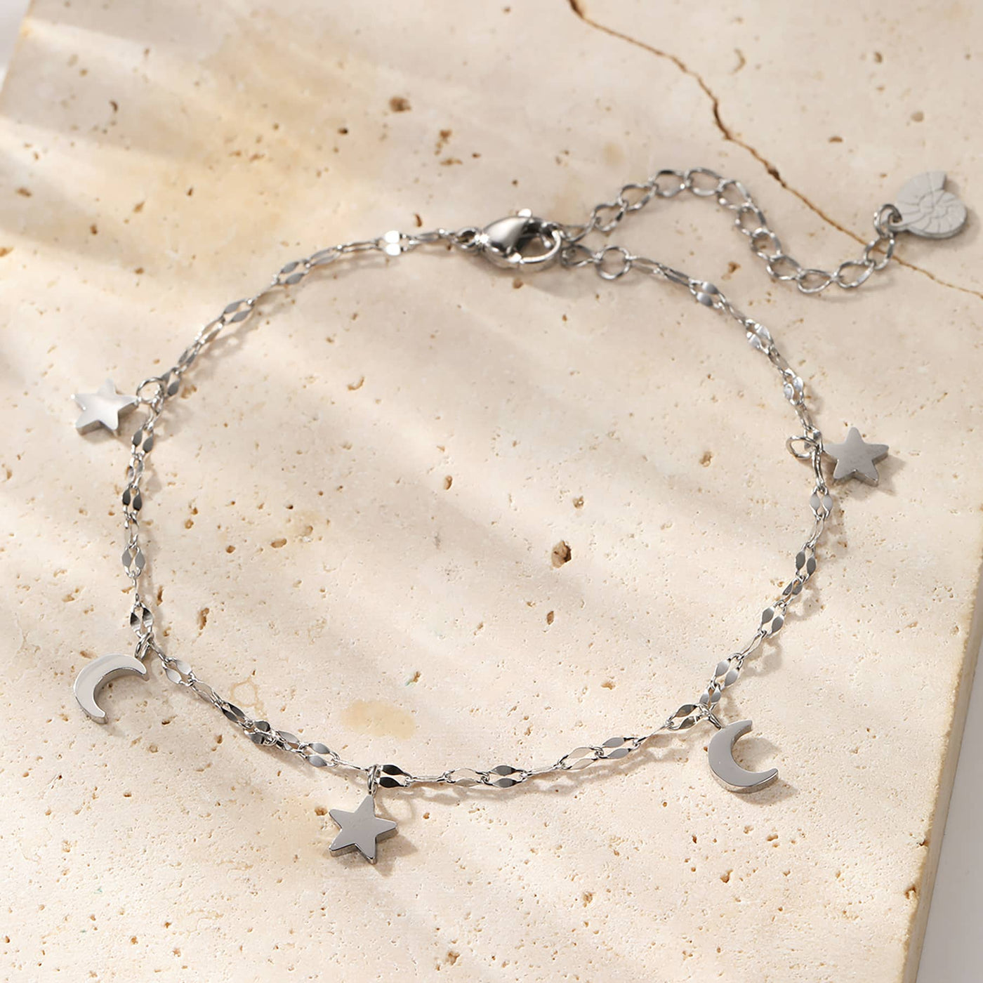 Star and Moon Anklet Waterproof