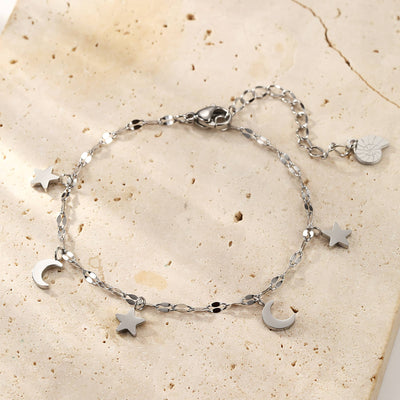 Bracelet Étoile et lune