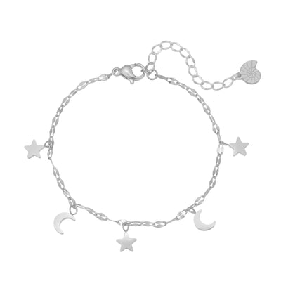 Star and Moon Bracelet