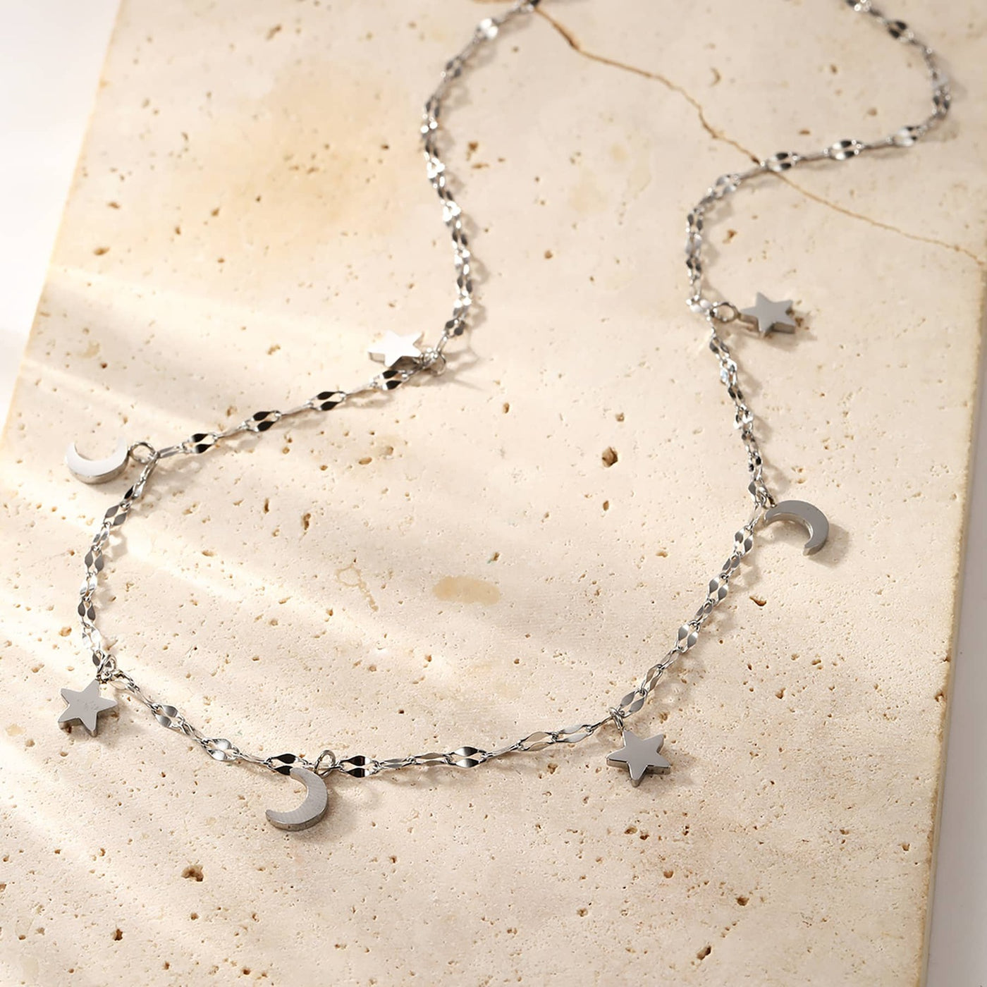 Choker Étoile et lune Waterproof