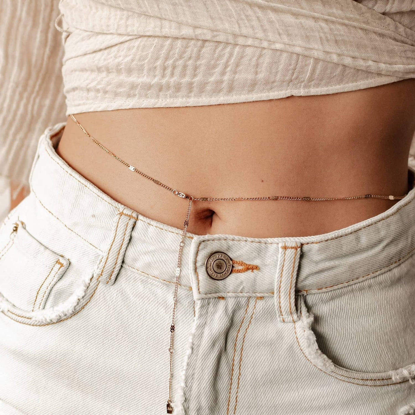 Starburst Belly Chain Waterproof