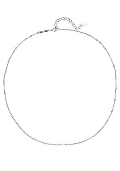 Collier Délicate Chaîne Starbusrt Sterling Argent