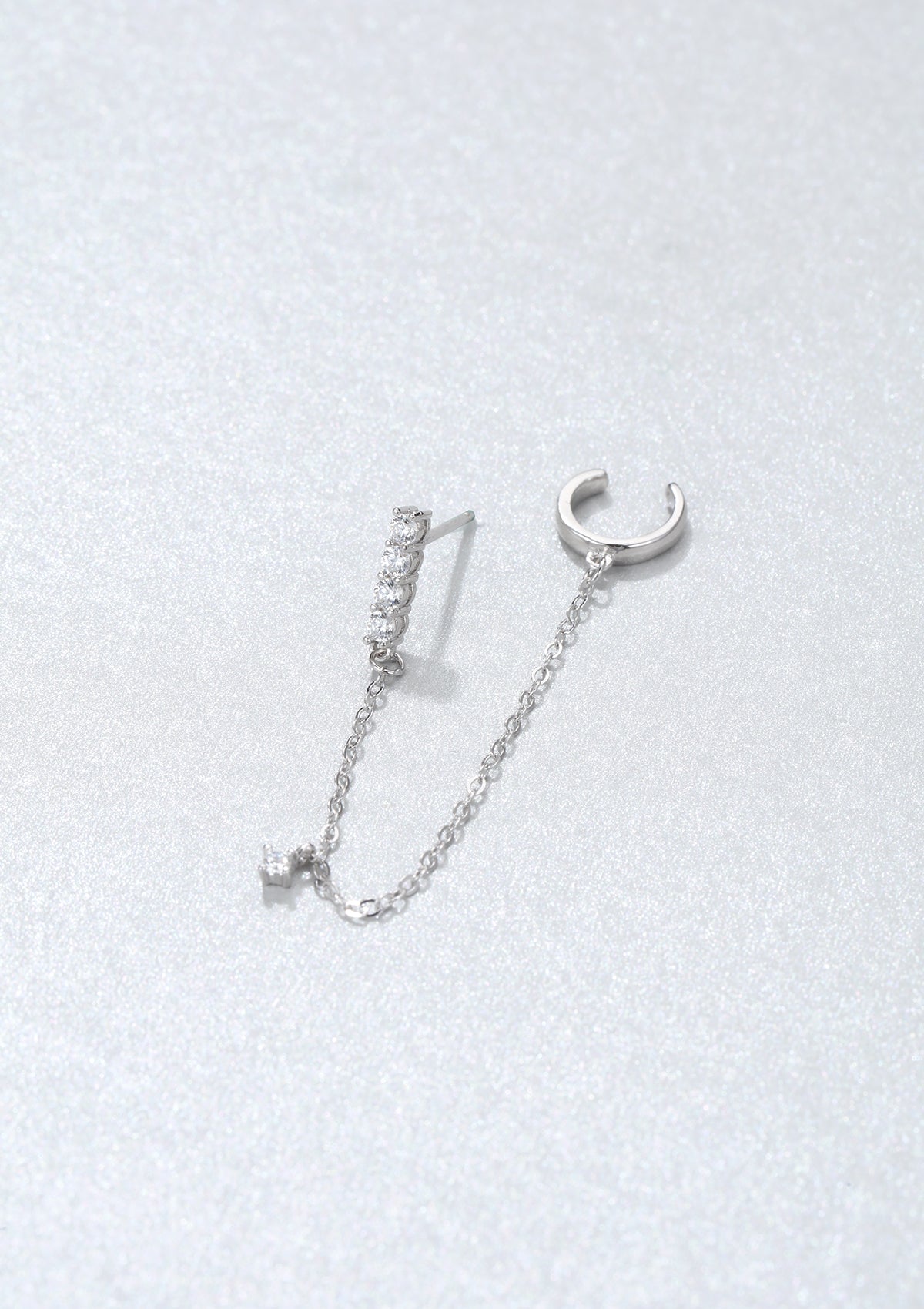 Starlight Ear Cuff Sterling Silver