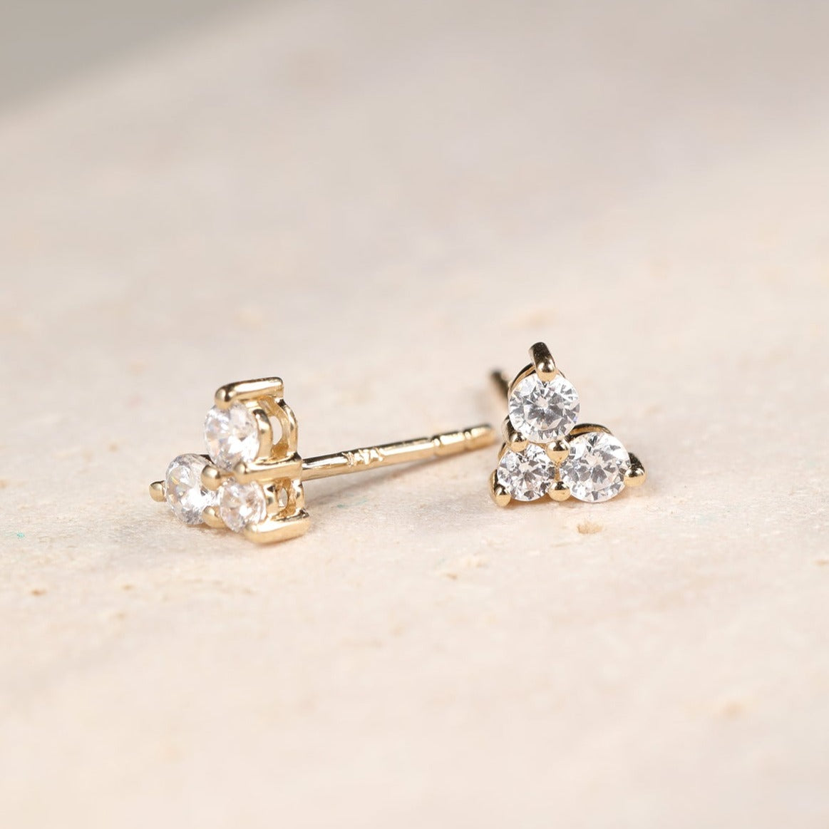 Tenderness Studs 14K Gold