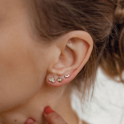 Tenderness Studs 14K Gold