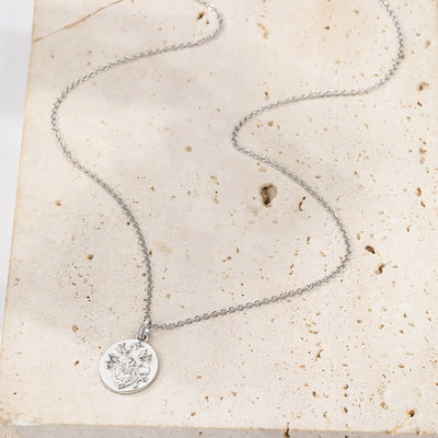 Collier Pendentif Le Cultivateur Sterling Argent