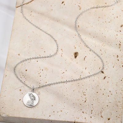 The Wise Pendant Necklace Sterling Silver