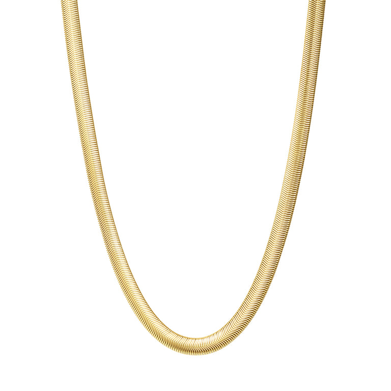 Rose Gold Thick Rope Chain Necklace - Lovisa